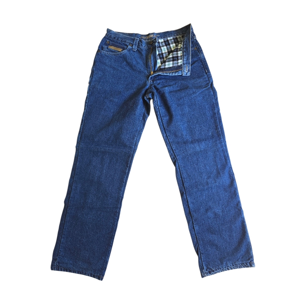 Original Texas Jeans Brand Classic Denim Straight Fleece-lined 34/32